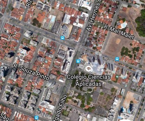 Mapa Avenida Hermes da Fonseca .